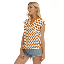Sunwashed V-Neck Blouse