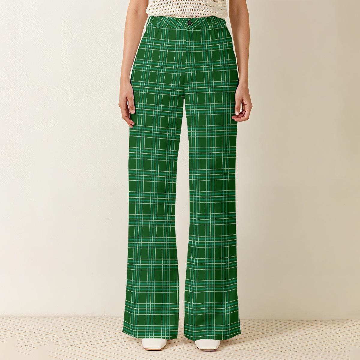 Linen Light Wide-Leg Pants