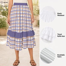Night Garden Ruffle Skirt