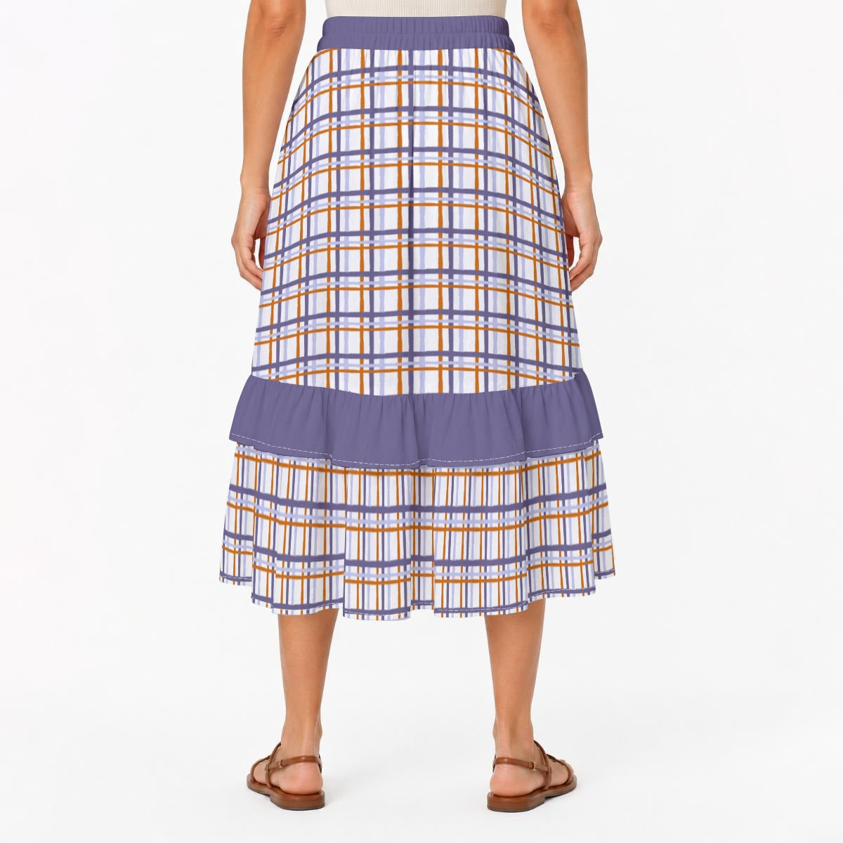 Night Garden Ruffle Skirt
