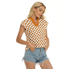 Sunwashed V-Neck Blouse
