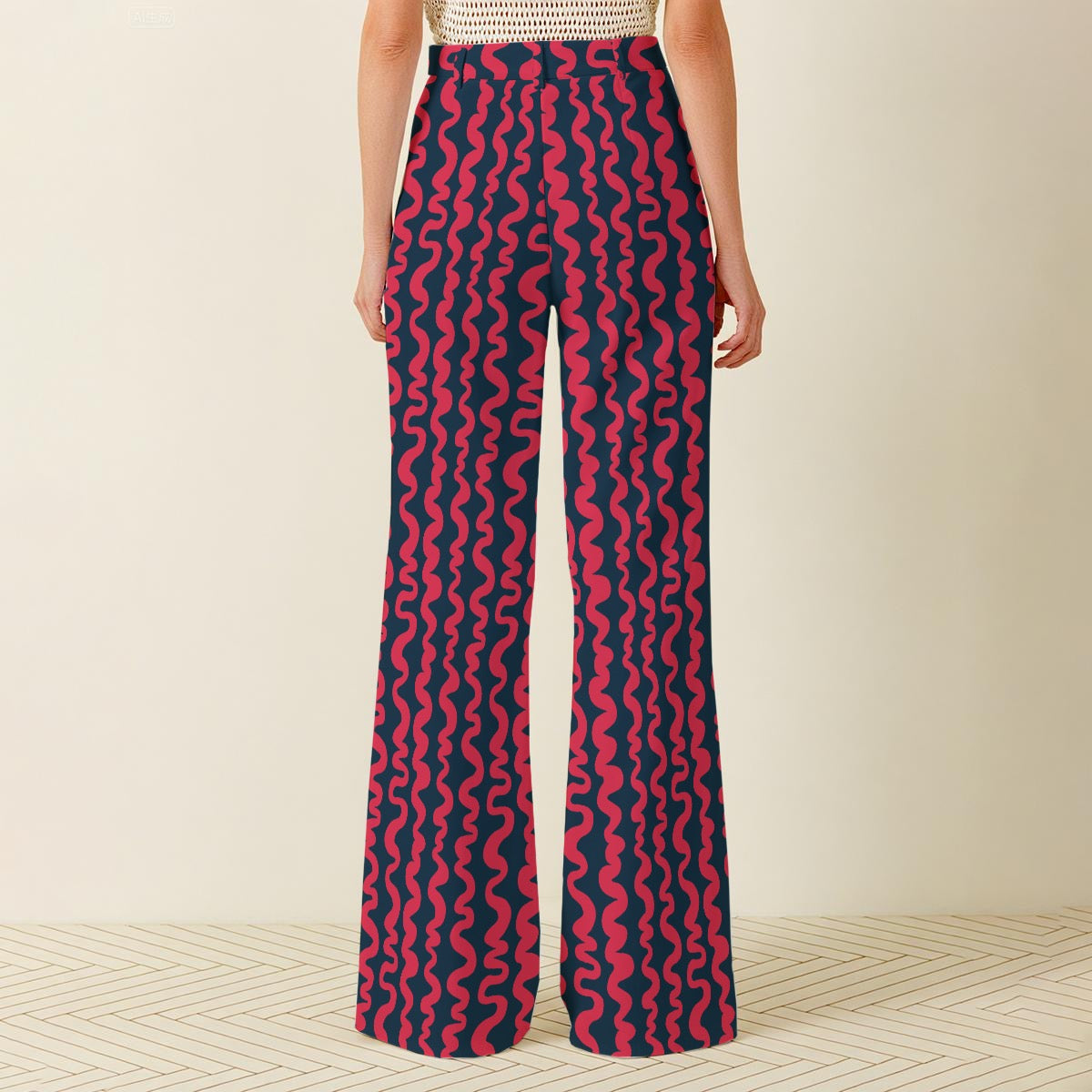 Ripple Wide Leg Pants