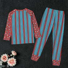 Afterglow Stripe Kids Pajama Set