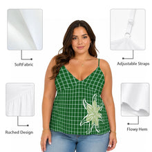 Evergreen Peplum Cami