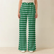 Gallery Green Wide-Leg Pants