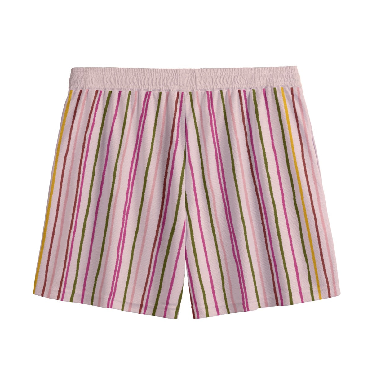 Riviera Stripe Mesh Shorts