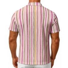 Riviera Stripe Camp Shirt